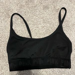 PINK BLACK ULTIMATE BRALETTE SIZE XS
